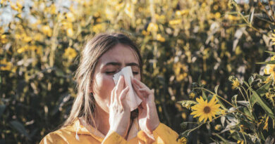 Síntomas de alergia en primavera