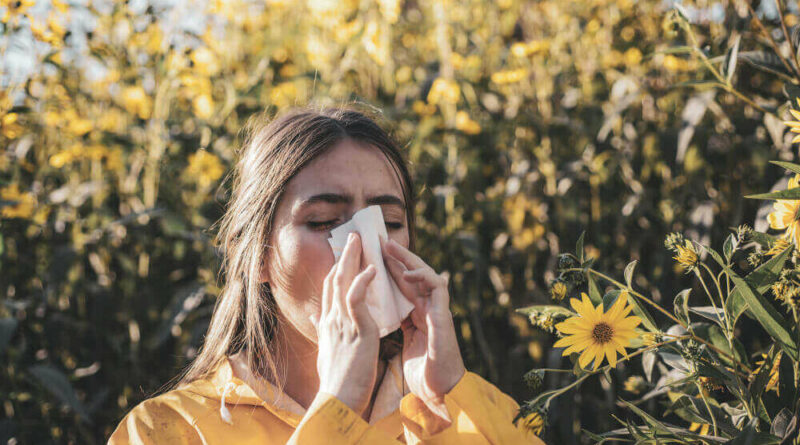 Síntomas de alergia en primavera