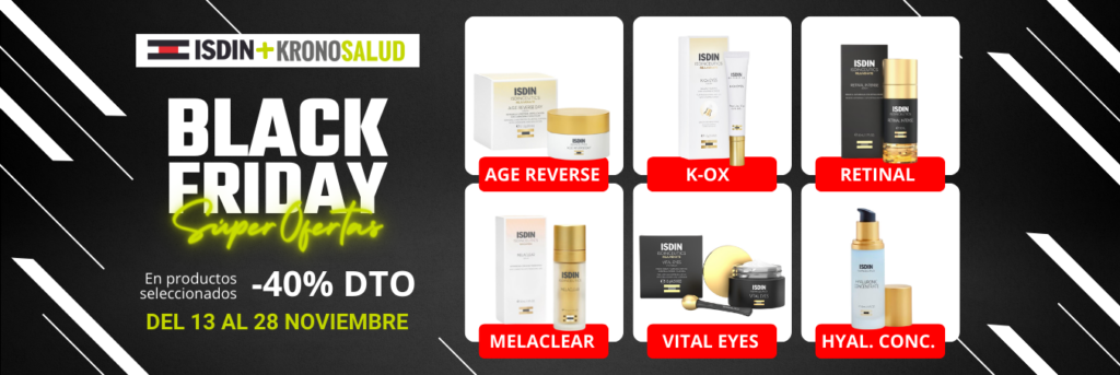 Black Friday 2023 en farmacia y parafarmacia online