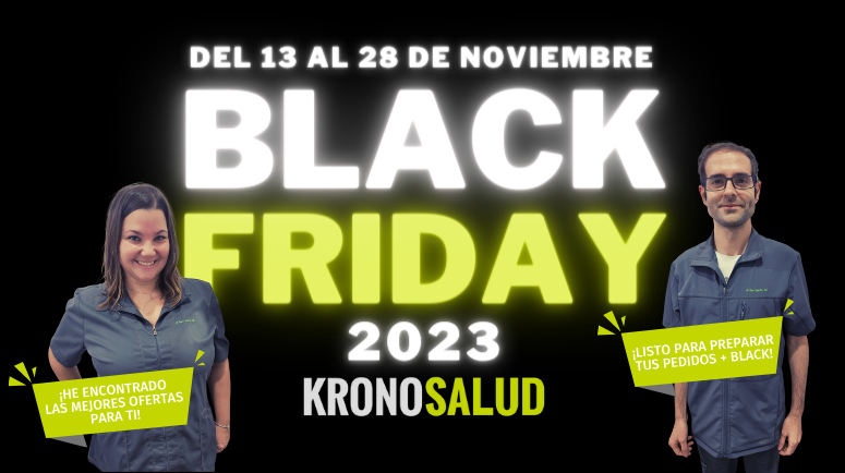 Black Friday 2023 en farmacia y parafarmacia online