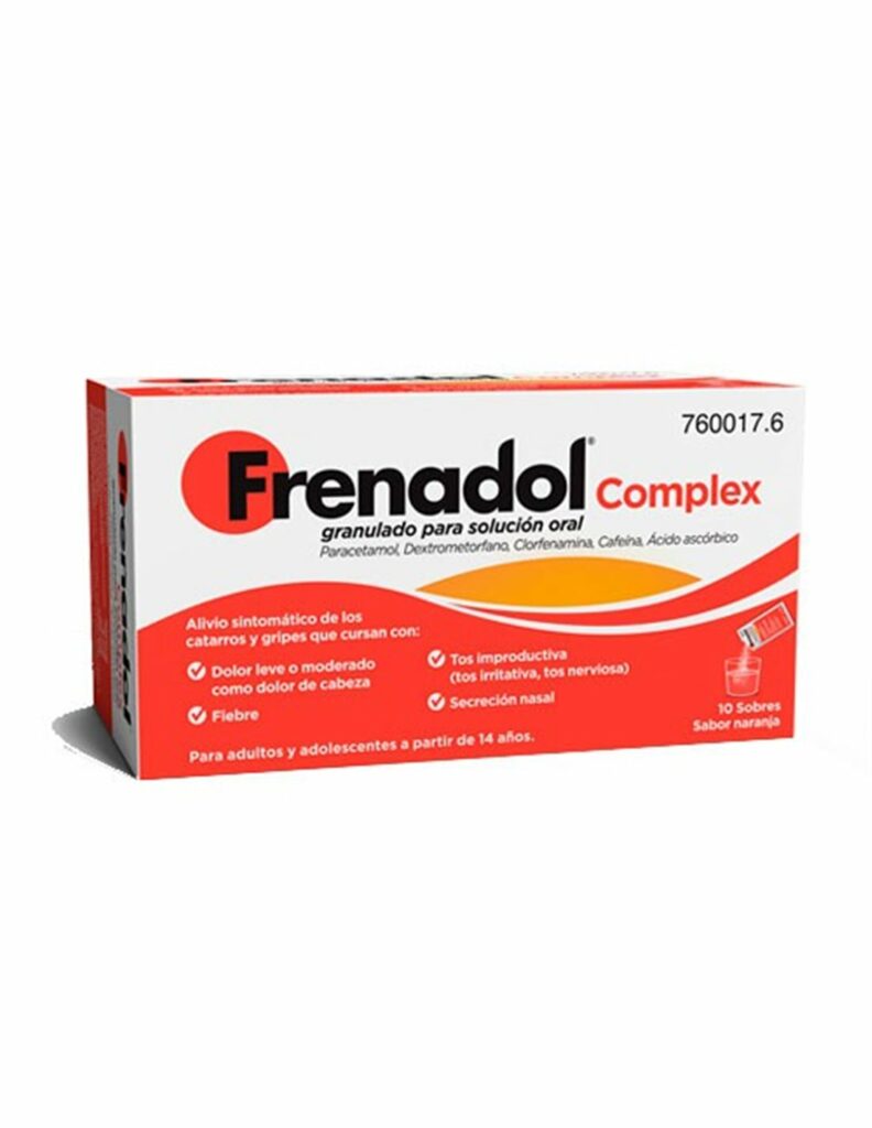 Frenadol complex mejor antigripal