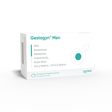 Pastillas con ácido fólico para hombre Gestagyn Men