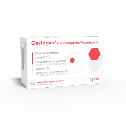 Pastillas con ácido fólico Gestagyn Preconcepción