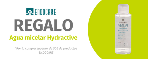 Te regalamos agua micelar Hdyractive ENDOCARE por compras superiores a 50€ en productos ENDOCARE